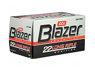 CCI Blazer 22LR High Speed 40gr 500rd